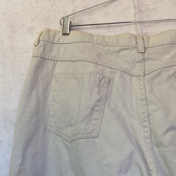 Faded Glory Light Beige Plus Size Denim Jeans - Picture 6 of 13